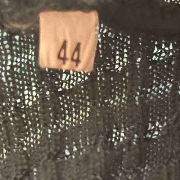 M by Missoni Square Neck Knit Fit Flare Dress, Forest Green, Size IT44/8 US, EUC - Picture 11 of 11